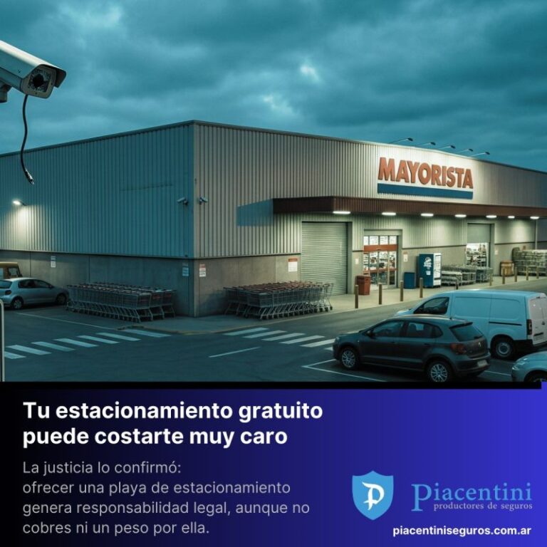 Responsabilidad en estacionamientos de supermercados